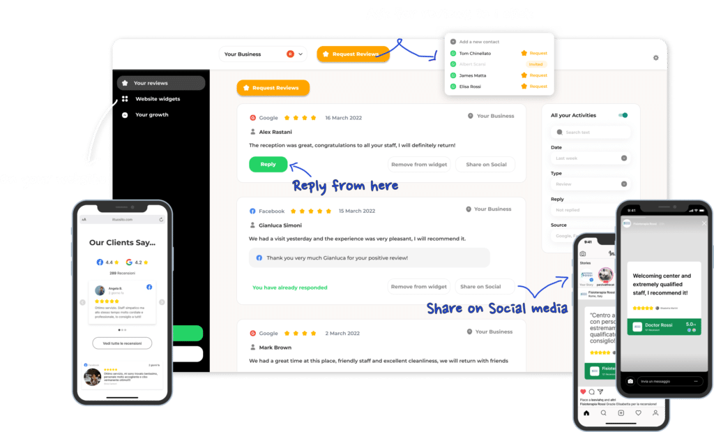 Review Management software